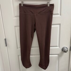 3/$30 Prana Size Small Brown Cropped‎ Leggings